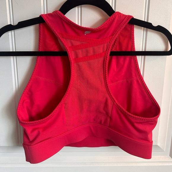 Fabletics Pink Trinity High Impact Sports Bra - Picture 2 of 7